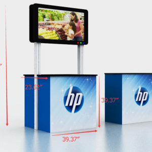 Dual Monitor Demo Station (OMAC-639)