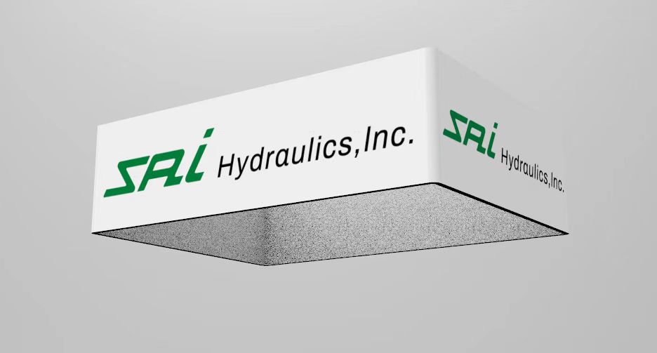FABRIC HANGING SIGN OMAC 132 RTTDisplays
